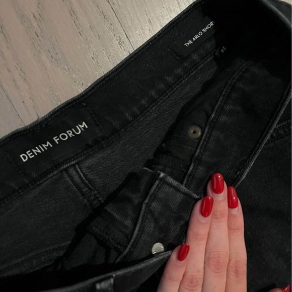 Denim forum - Black Arlo Short - Picture 4 of 4